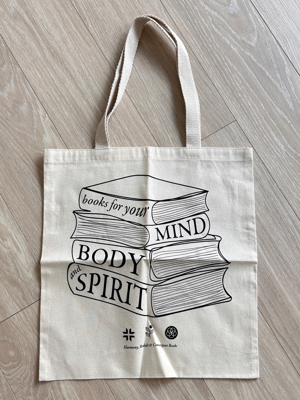 Harmony, Rodale & Convergent Books Cotton Tote Bag